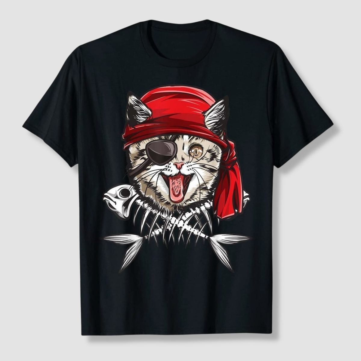 Pirate Cat T-Shirt