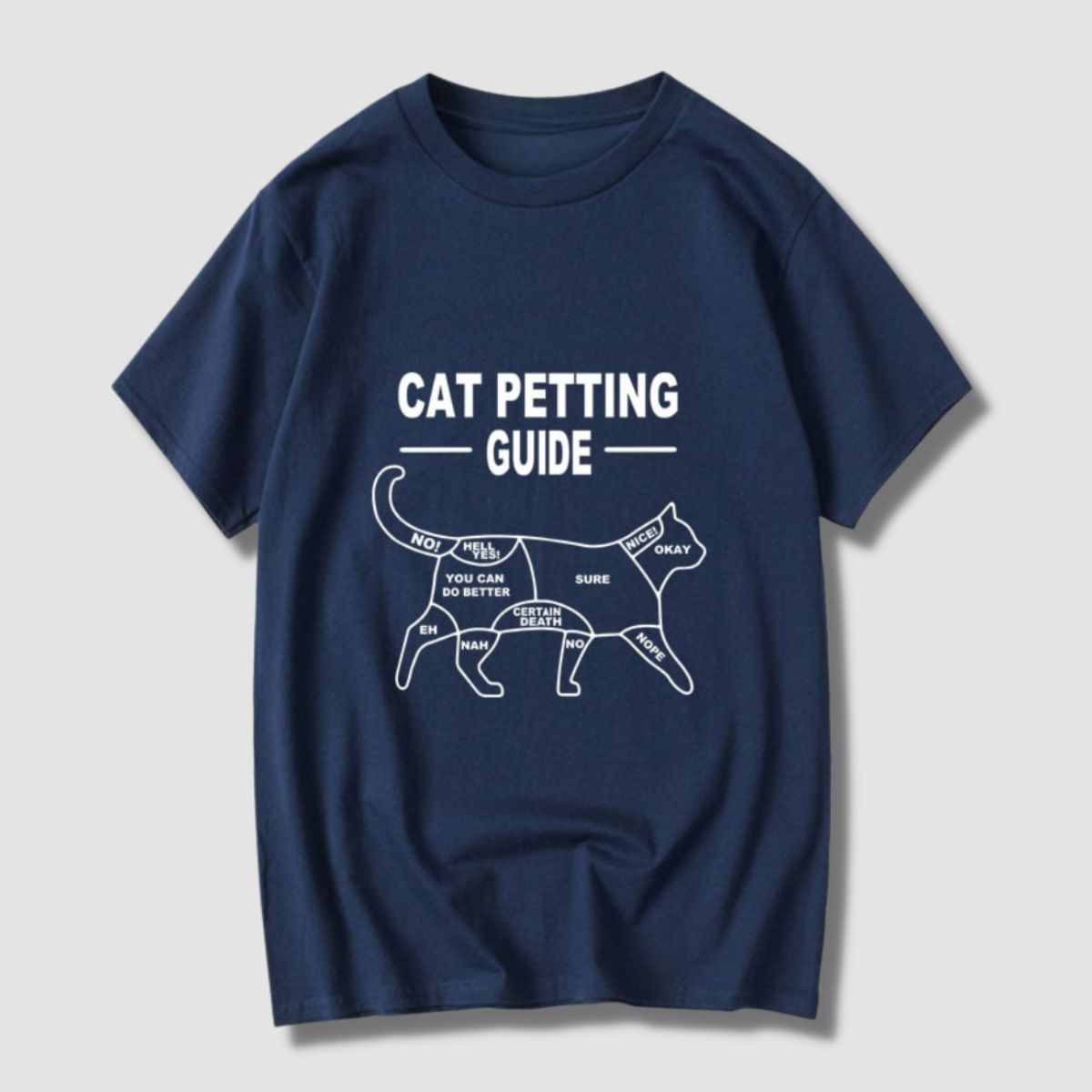 Cat Petting Guide T-Shirt