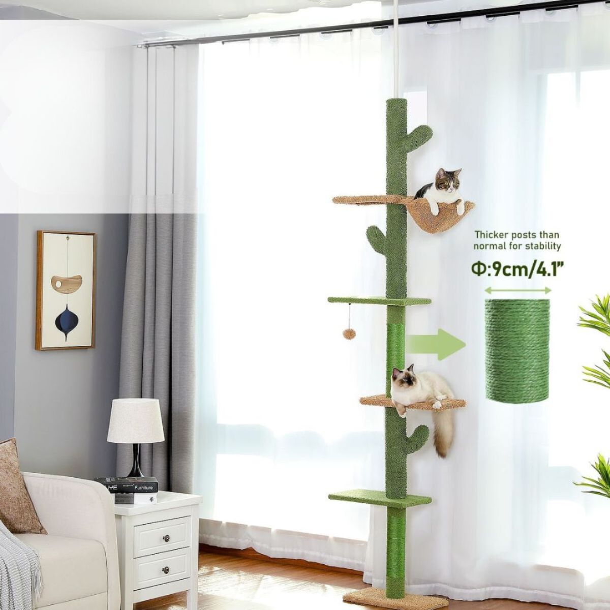 Cat Cactus Tower