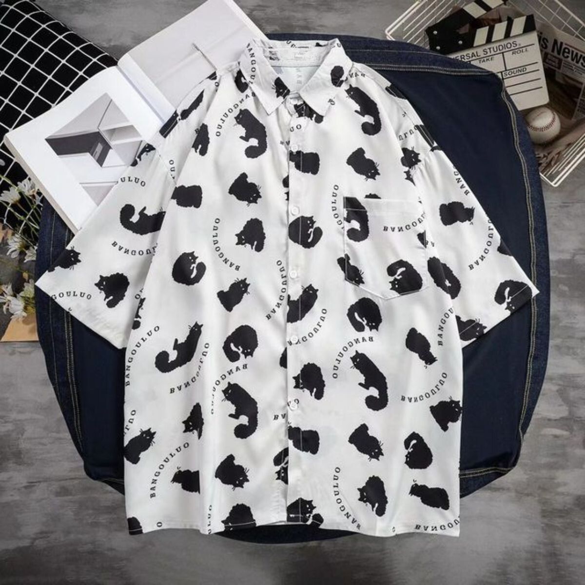 Cool Cat Graffiti Shirt