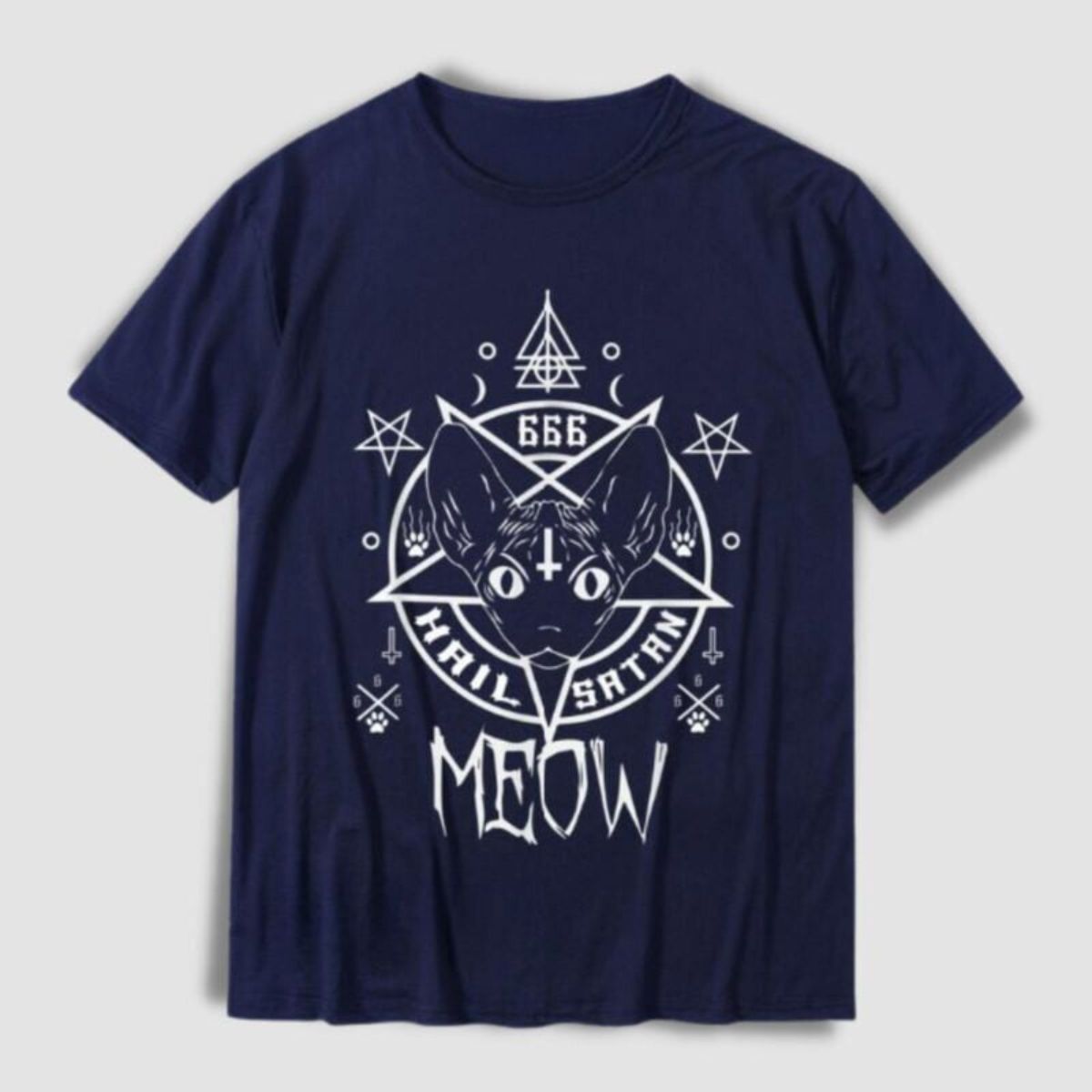 Meow Sphynx Cat T-Shirt