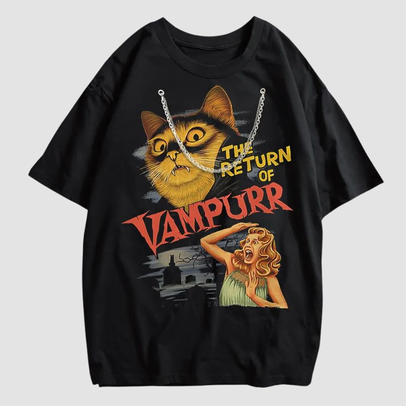 The Return Of Vampurr Oversized T-Shirt