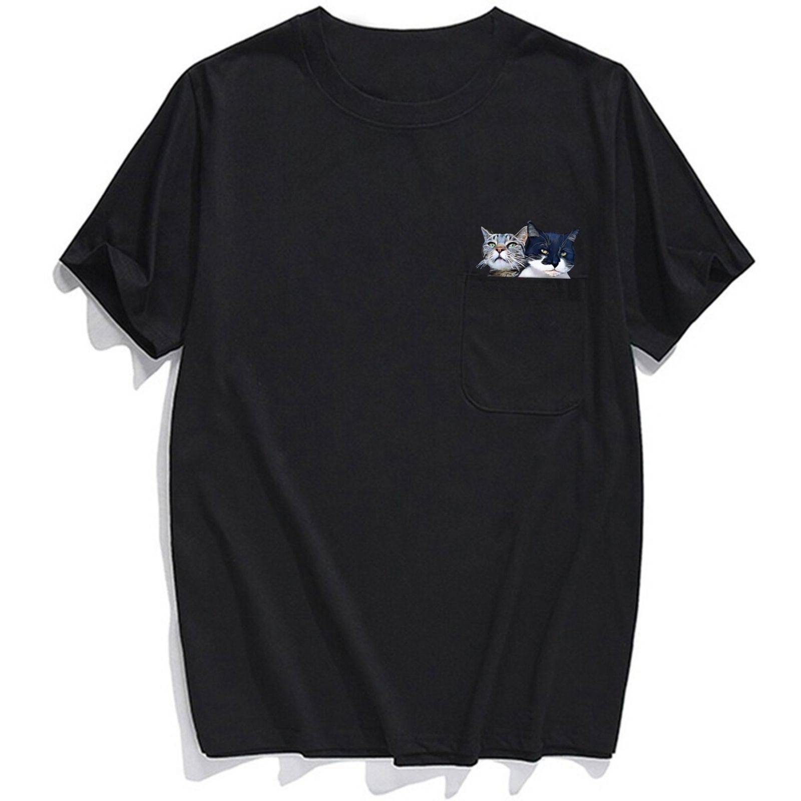 The Cat Brothers Pocket T-shirt