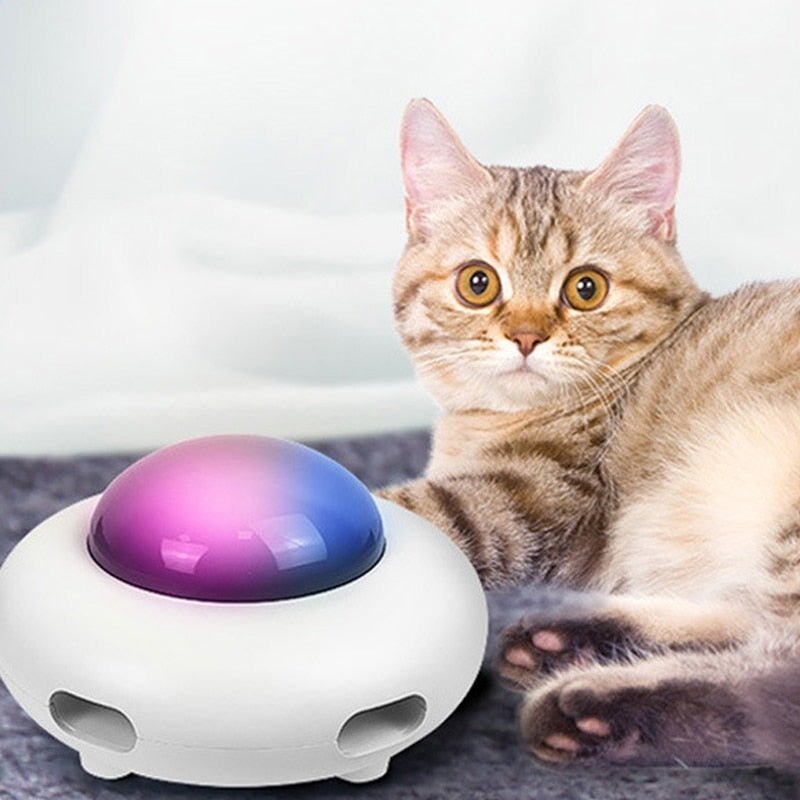 2 in 1 UFO Smart Cat Toy - Super Kitty Cats - 1005003870099908-set 1