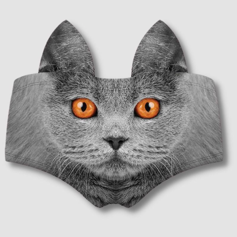 3D Cat Panties (Pack of 5) - Super Kitty Cats - 2255800247605099-6-1pc