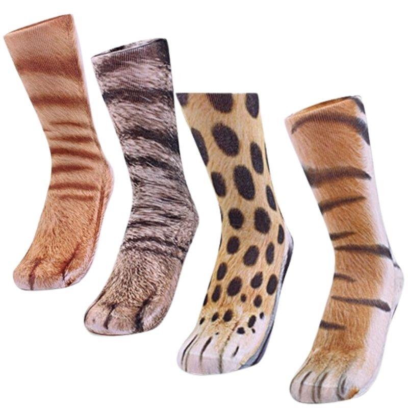 3D Cat Paw Socks - Super Kitty Cats - 41533888-4-china-suit-for-36-42