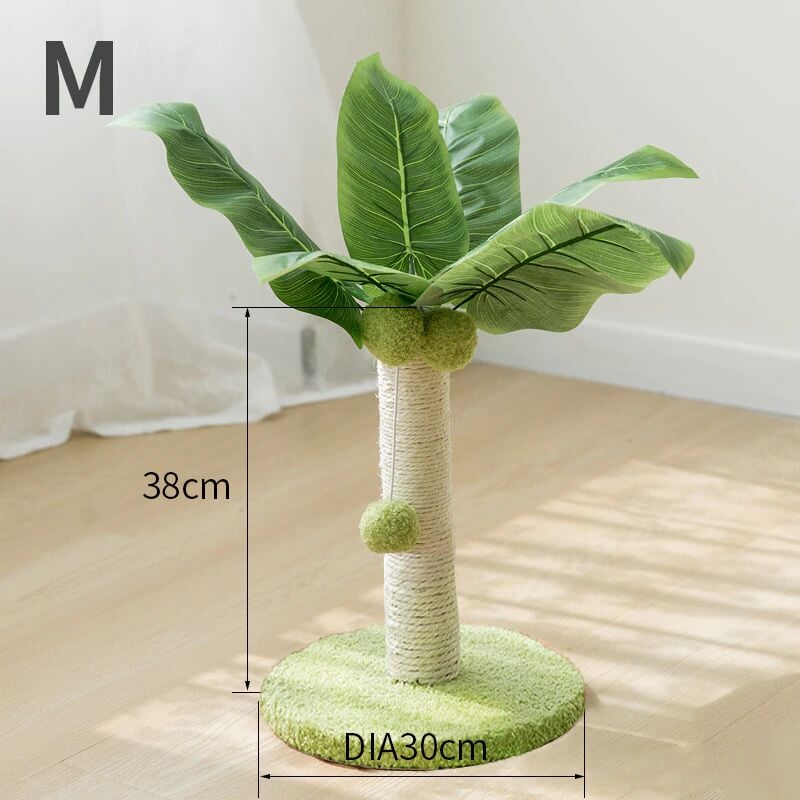 Coconut Tree Cat Scratching Post - Super Kitty Cats - 1005005034535806-Green M
