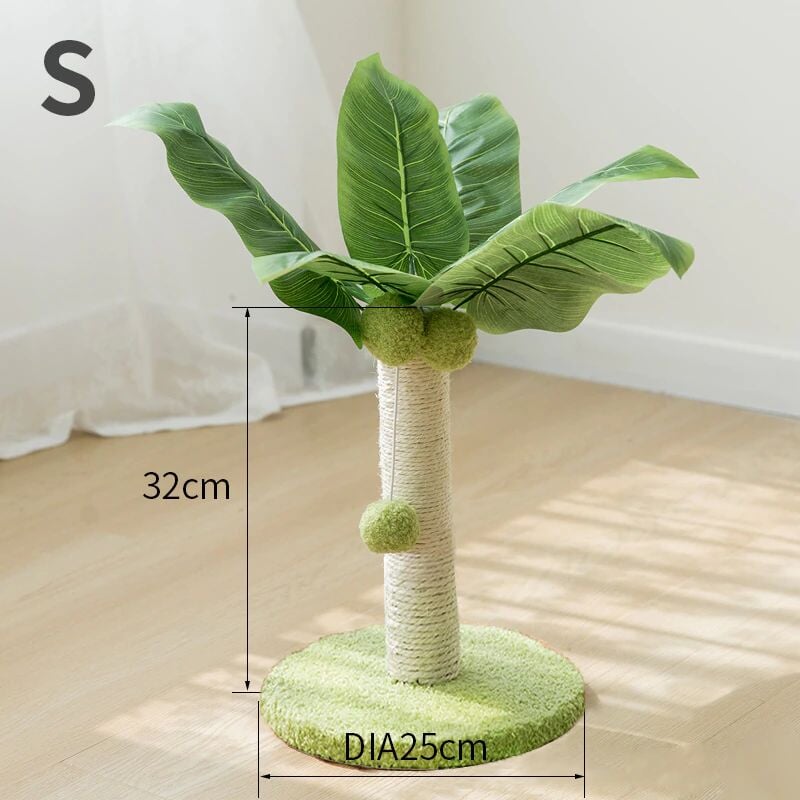 Coconut Tree Cat Scratching Post - Super Kitty Cats - 1005005034535806-Green S