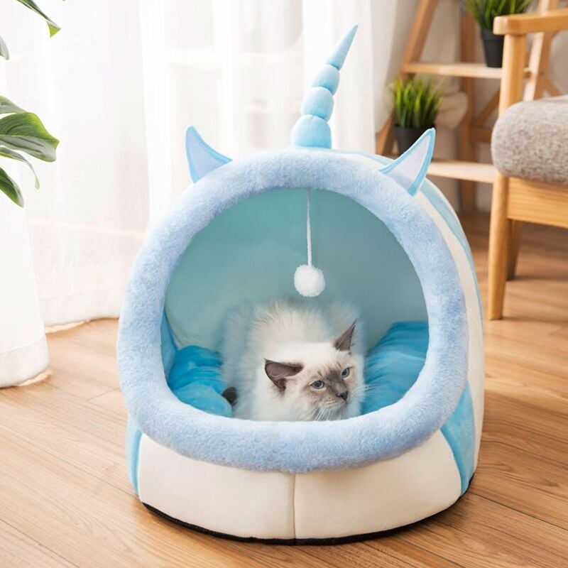 Cute Cat Cave Beds - Super Kitty Cats - 39438872-12-s