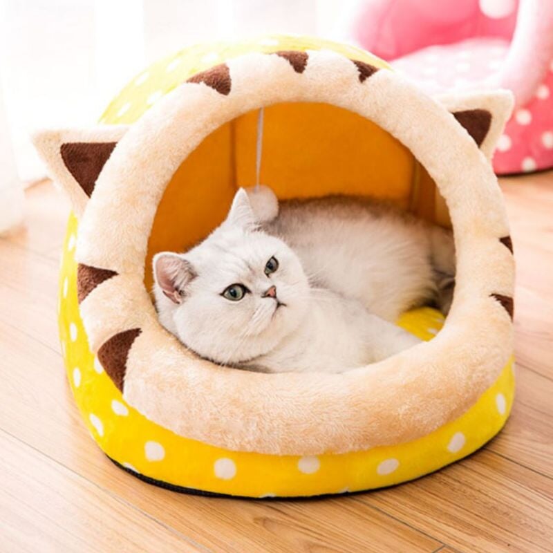 Cute Cat Cave Beds - Super Kitty Cats - 39438872-15-s
