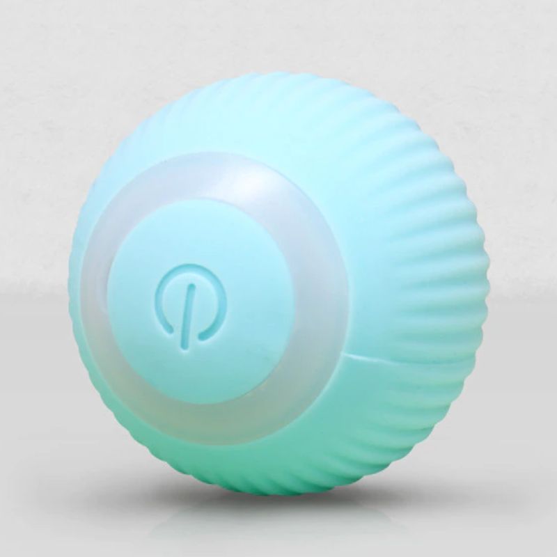 Electric Rolling Ball Cat Toy - Super Kitty Cats - 14:29#Smart Blue Ball