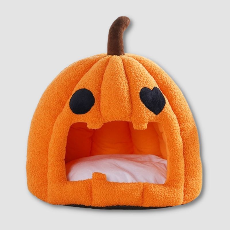 Halloween Pumpkin Cat Bed - Super Kitty Cats - 14:29#Pumpkin;5:100014064