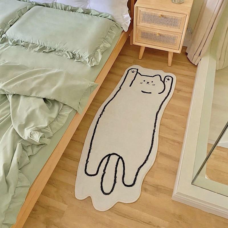 Lazy Cat Long Floor Mat - Super Kitty Cats - 47498336-carpet-s1-50x120cm
