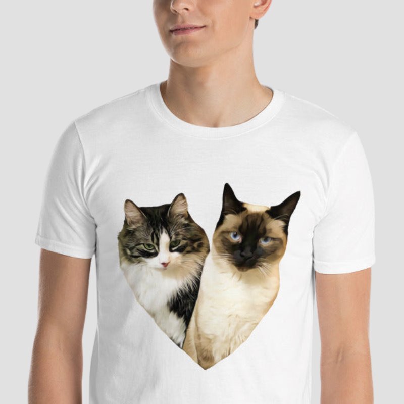 Love For Cats Unisex T-Shirt - Super Kitty Cats - 8579994_474