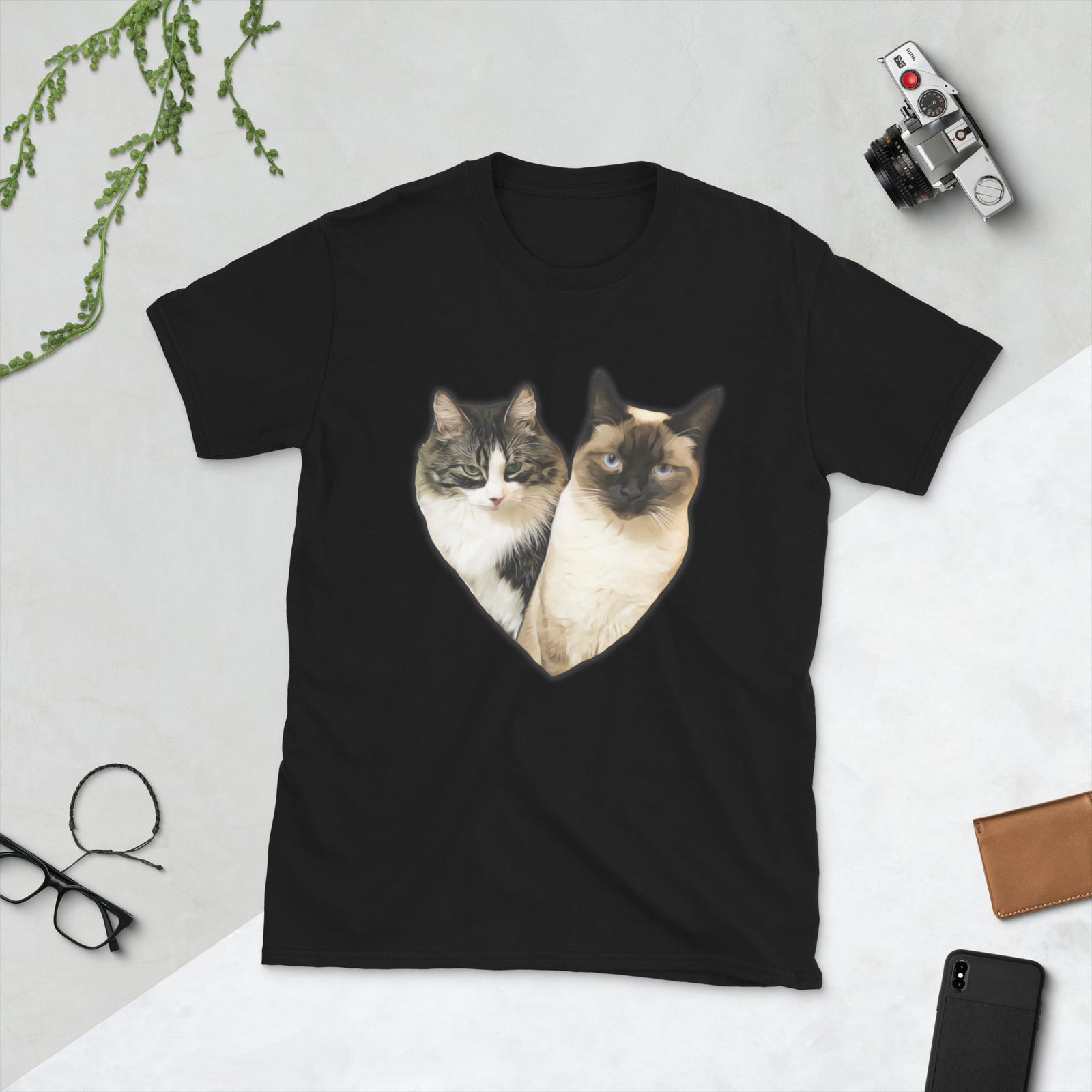 Love For Cats Unisex T-Shirt - Super Kitty Cats - 8579994_474