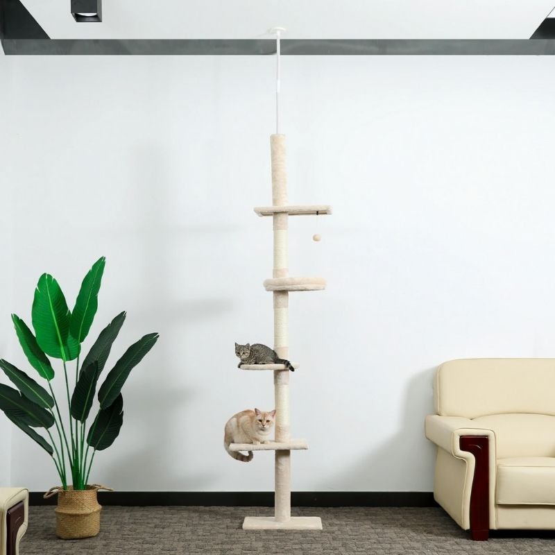 Multi-level Cat Tower - Super Kitty Cats - 29483149-amt0098bg-as-picture-united-states