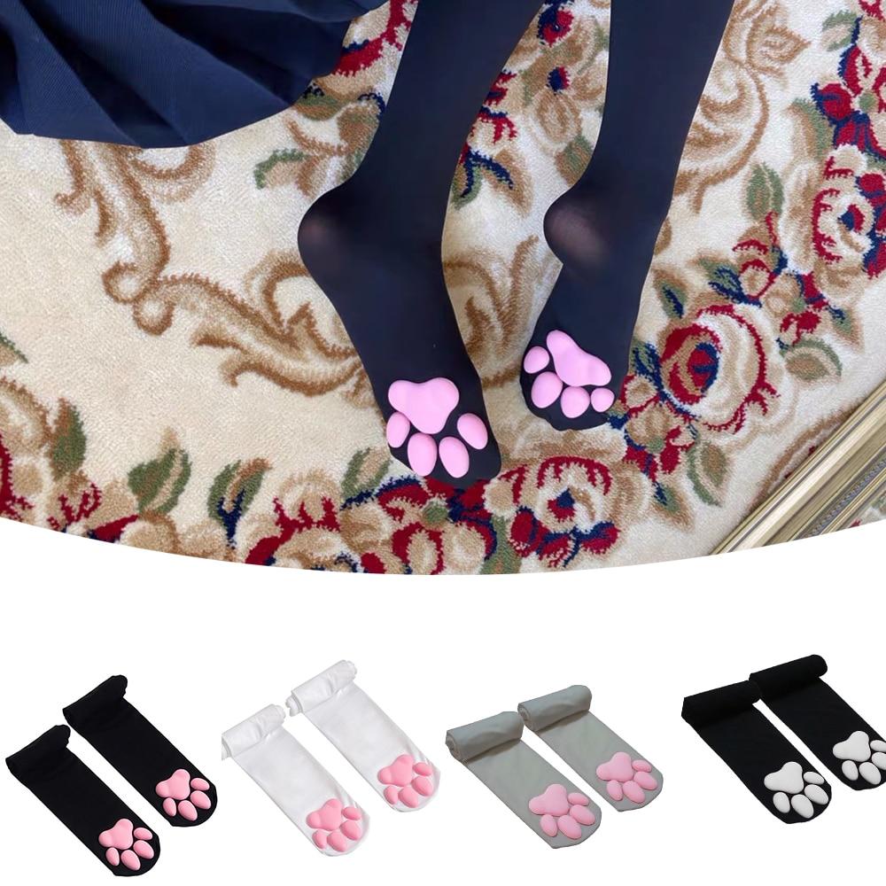 Squishy Cat Paw Socks - Super Kitty Cats - 42250817-bp