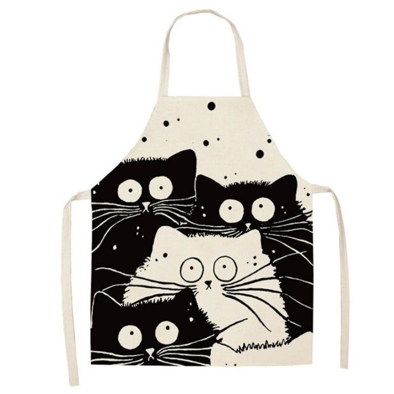 Super Kitty Cats Apron - Super Kitty Cats - 27187793-wq00295-child-47x38cm