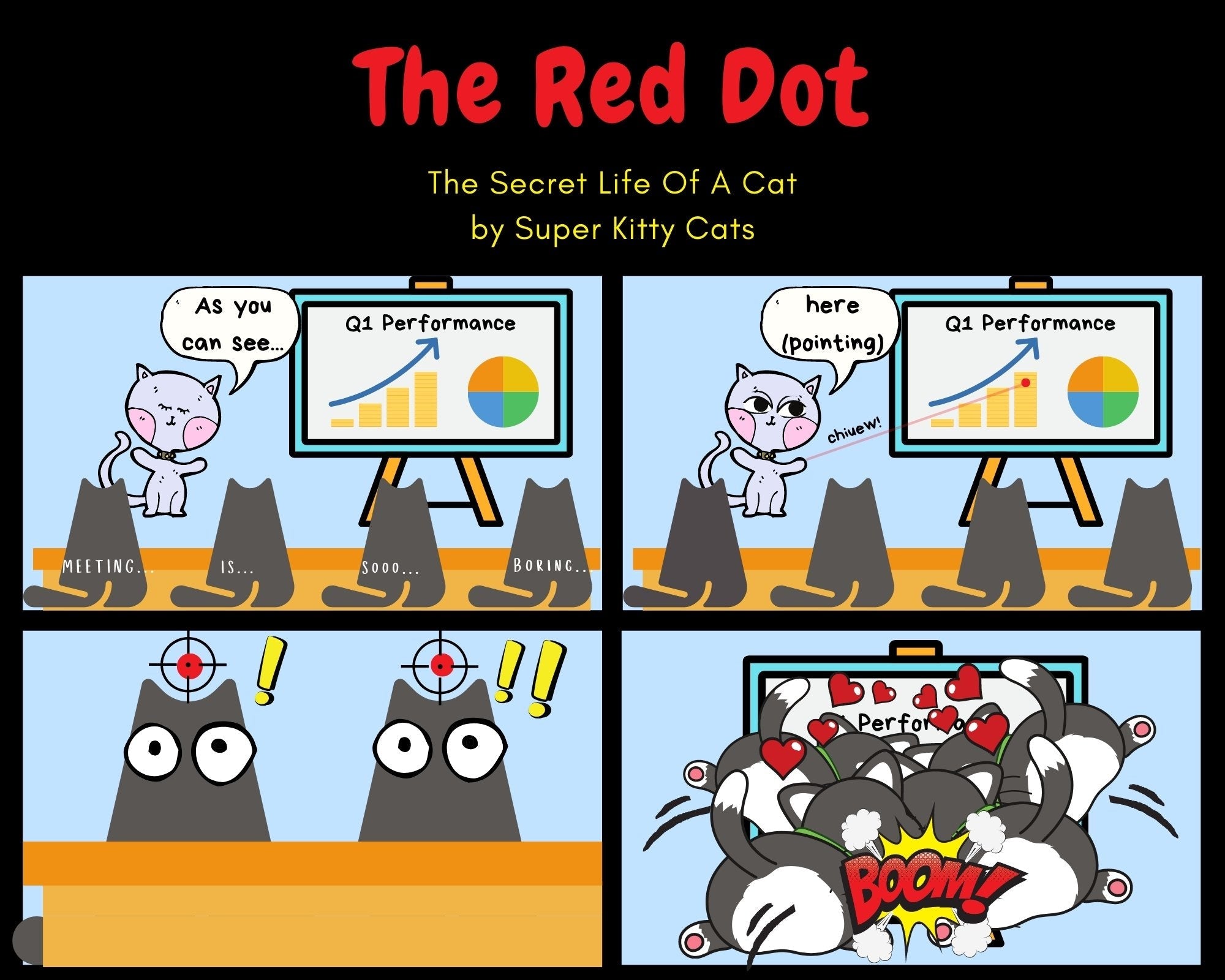 The Red Dot - Super Kitty Cats