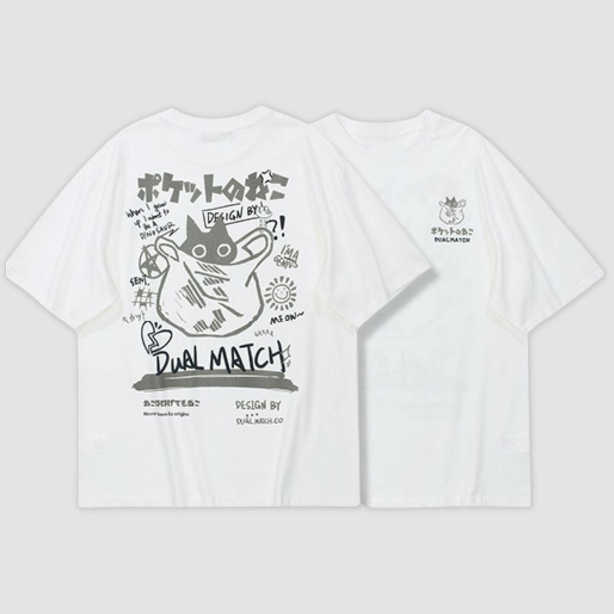 Japanese Hip-Hop Cat T-Shirt