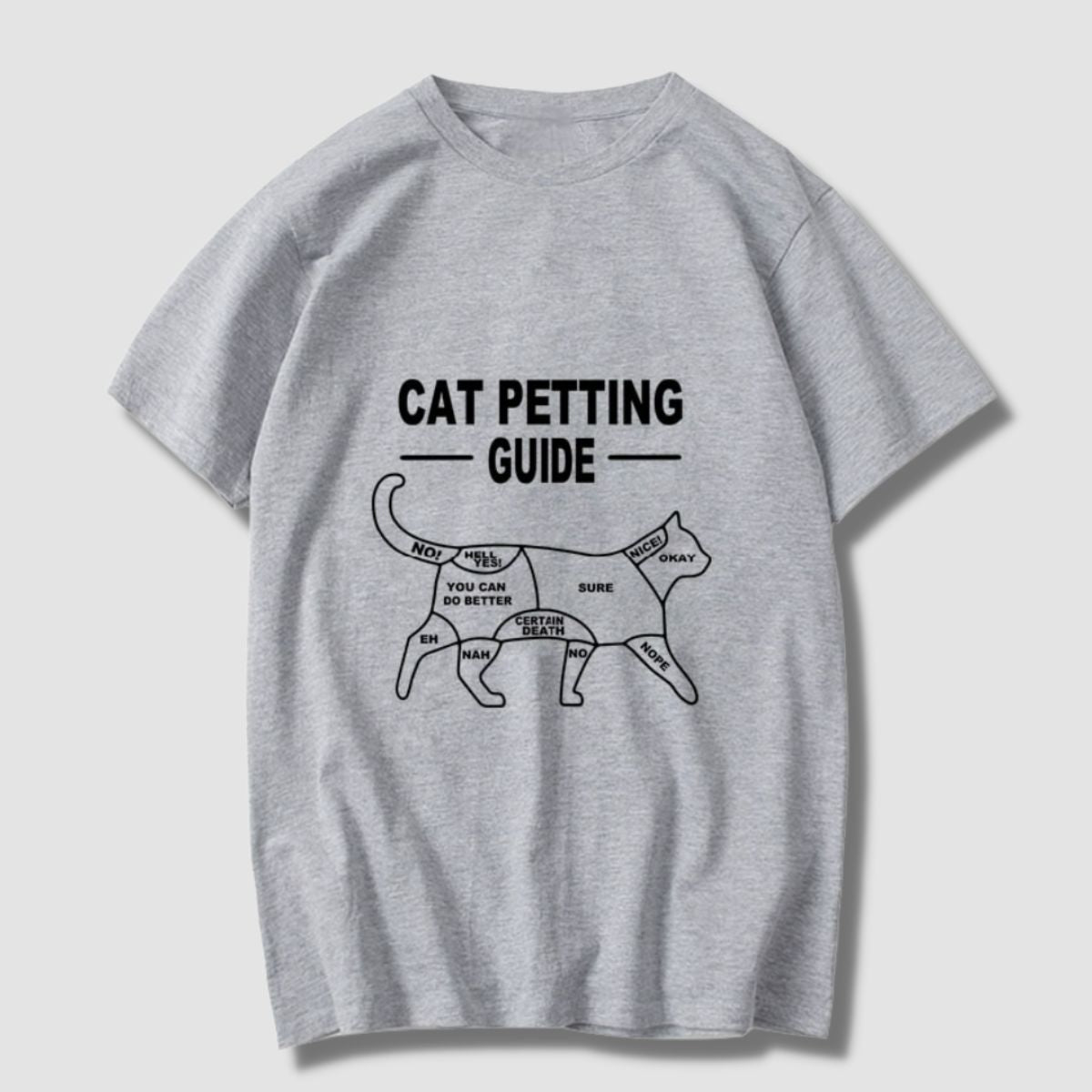 Cat Petting Guide T-Shirt
