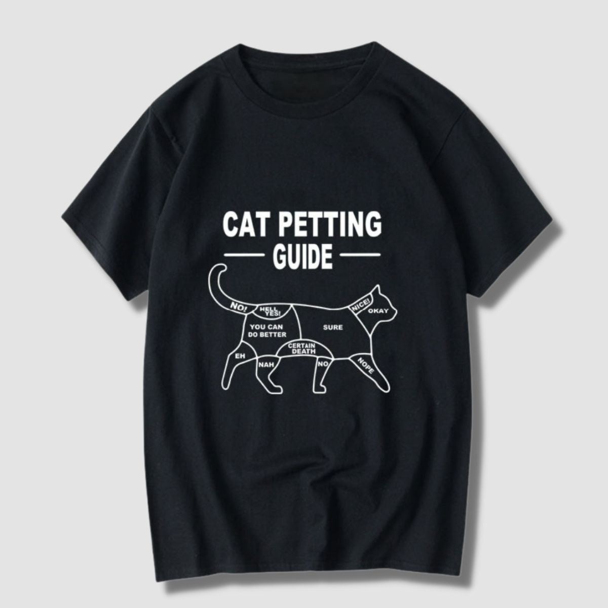 Cat Petting Guide T-Shirt
