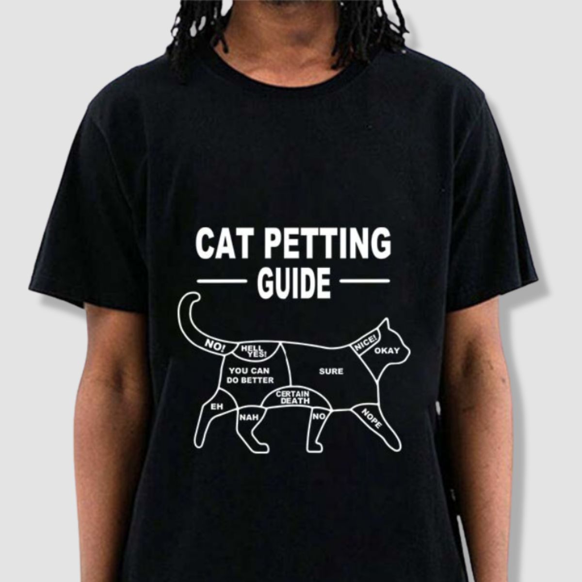 Cat Petting Guide T-Shirt