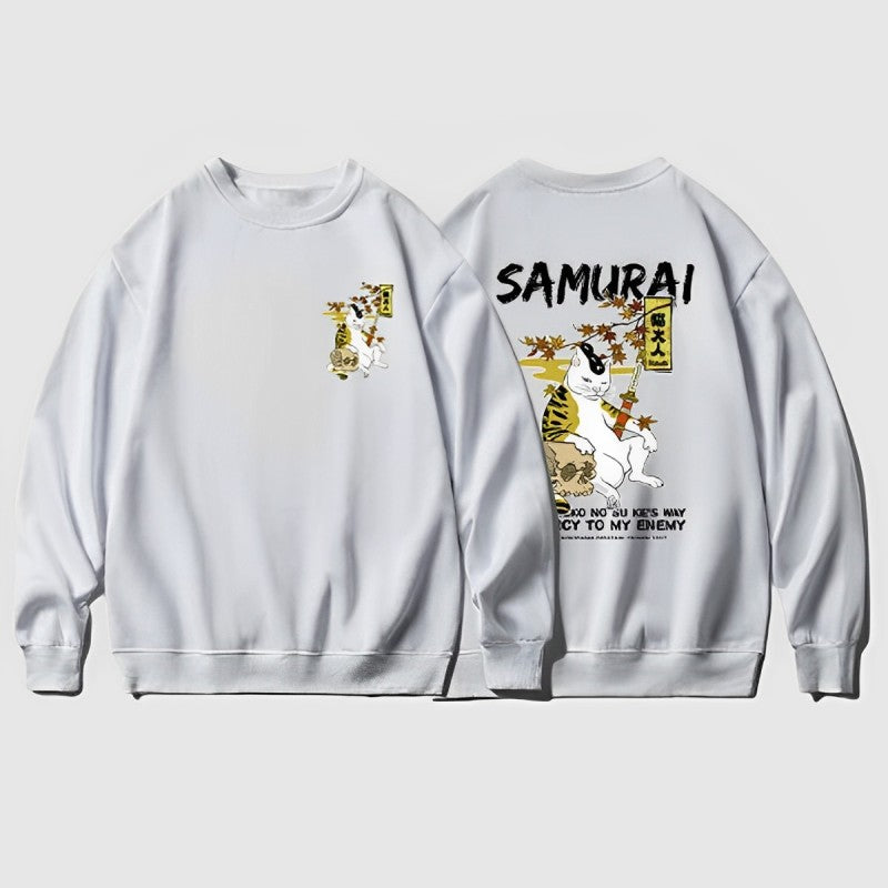 Japanese Cat Oversized Sweater
