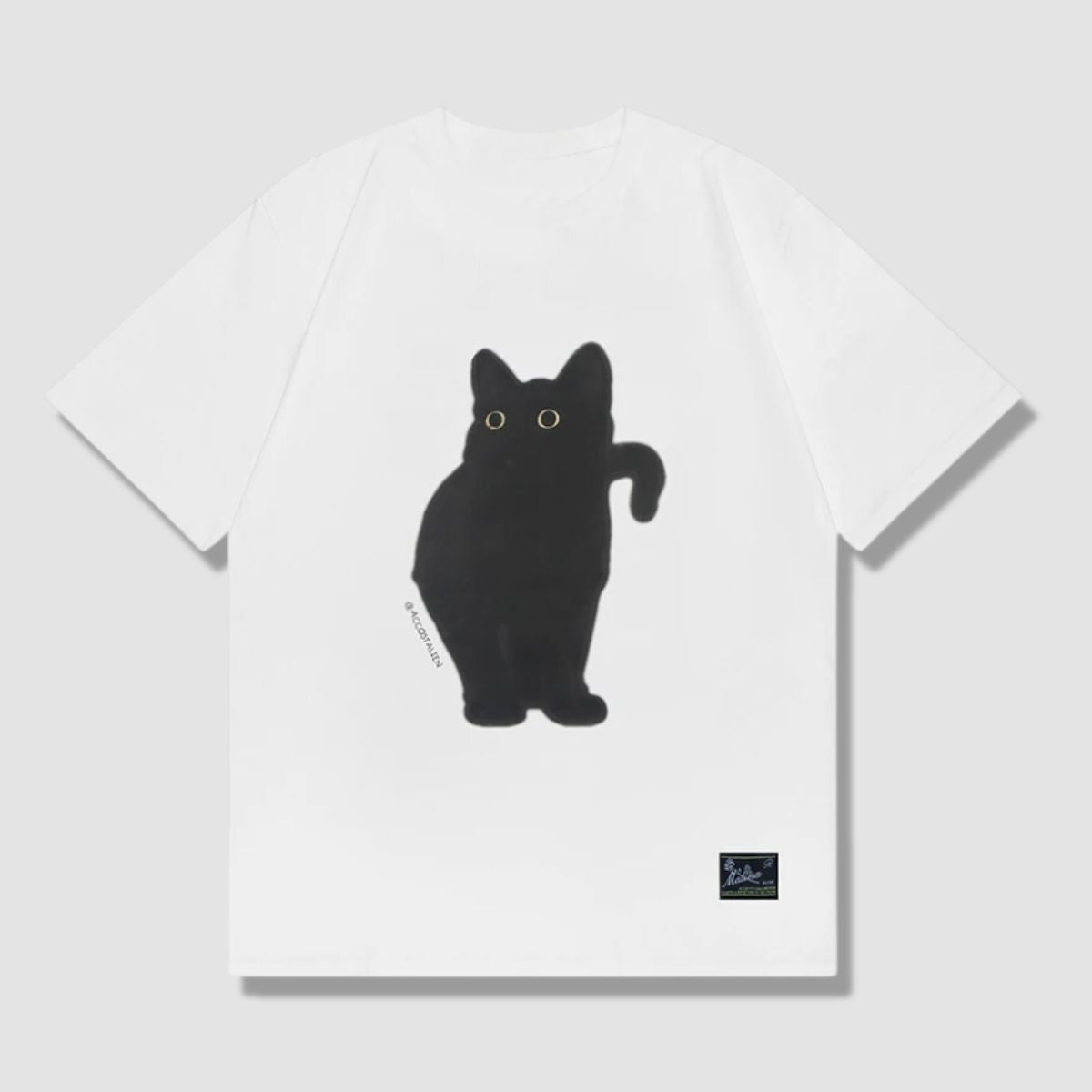 Black Cat Graphic T-Shirt