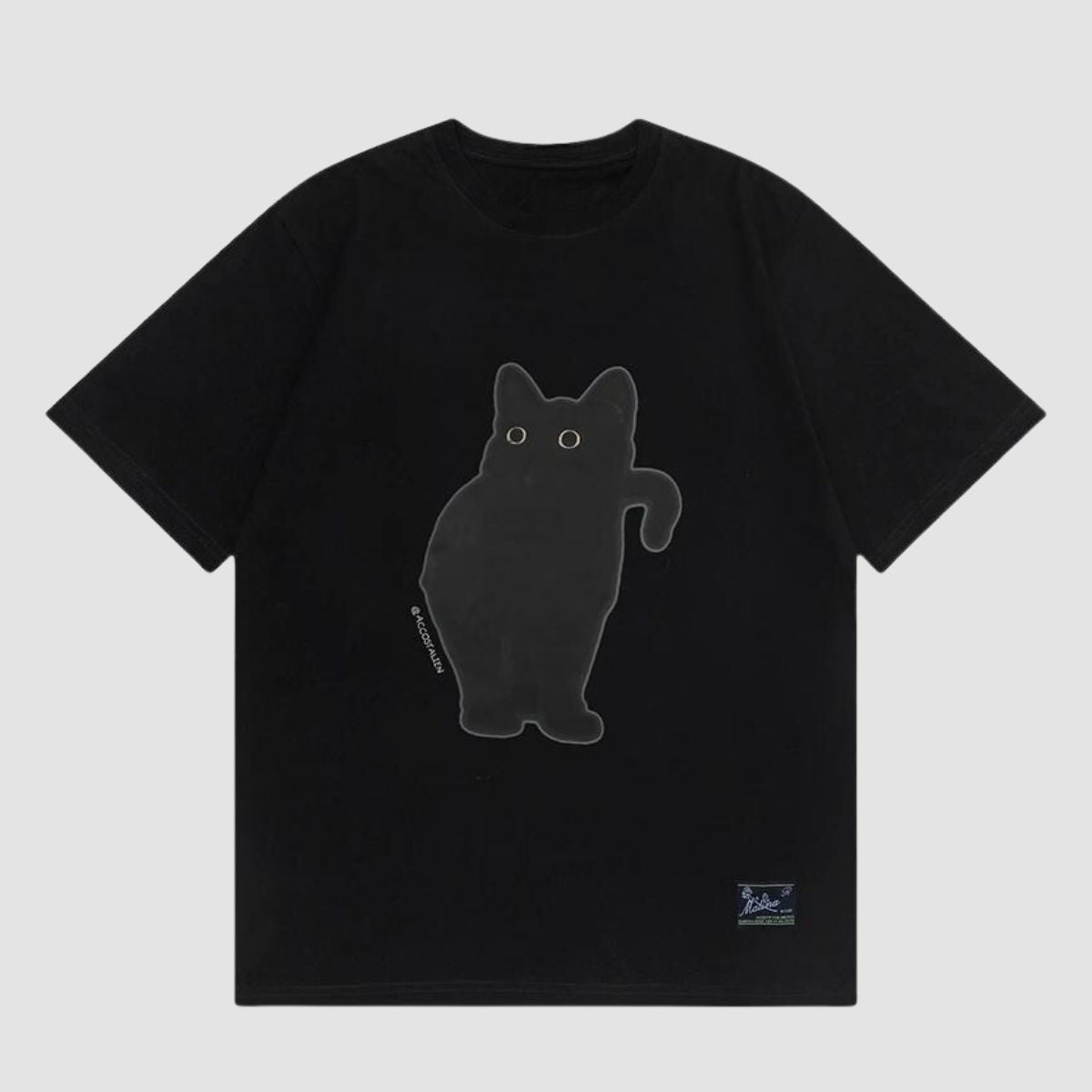 Black Cat Graphic T-Shirt