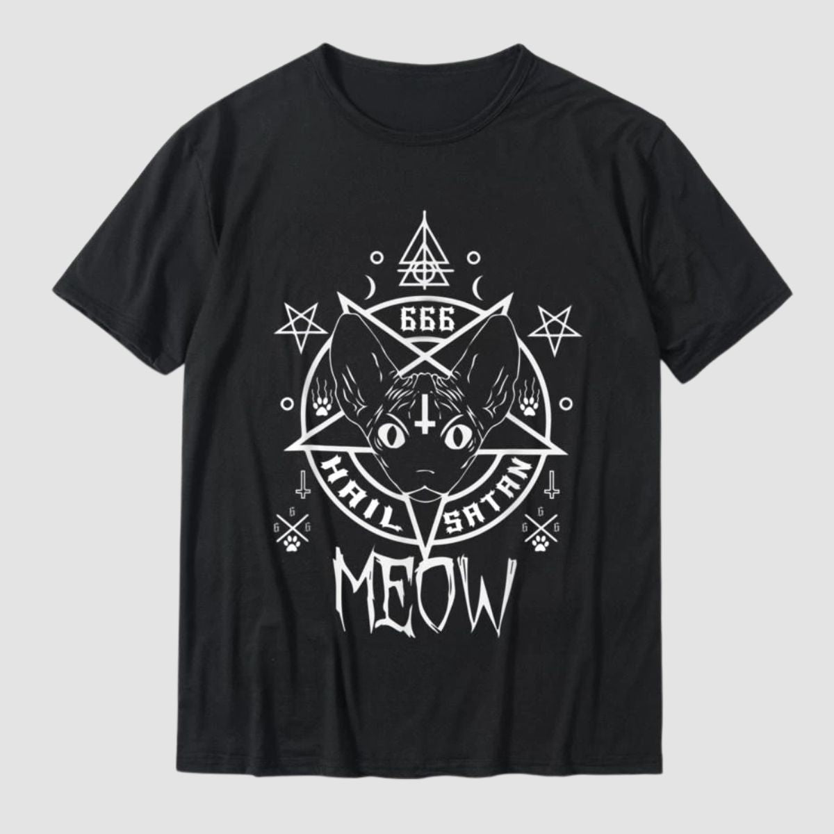 Meow Sphynx Cat T-Shirt