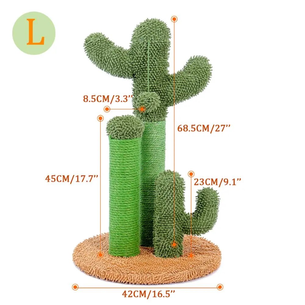 Elegant Cactus Scractcher