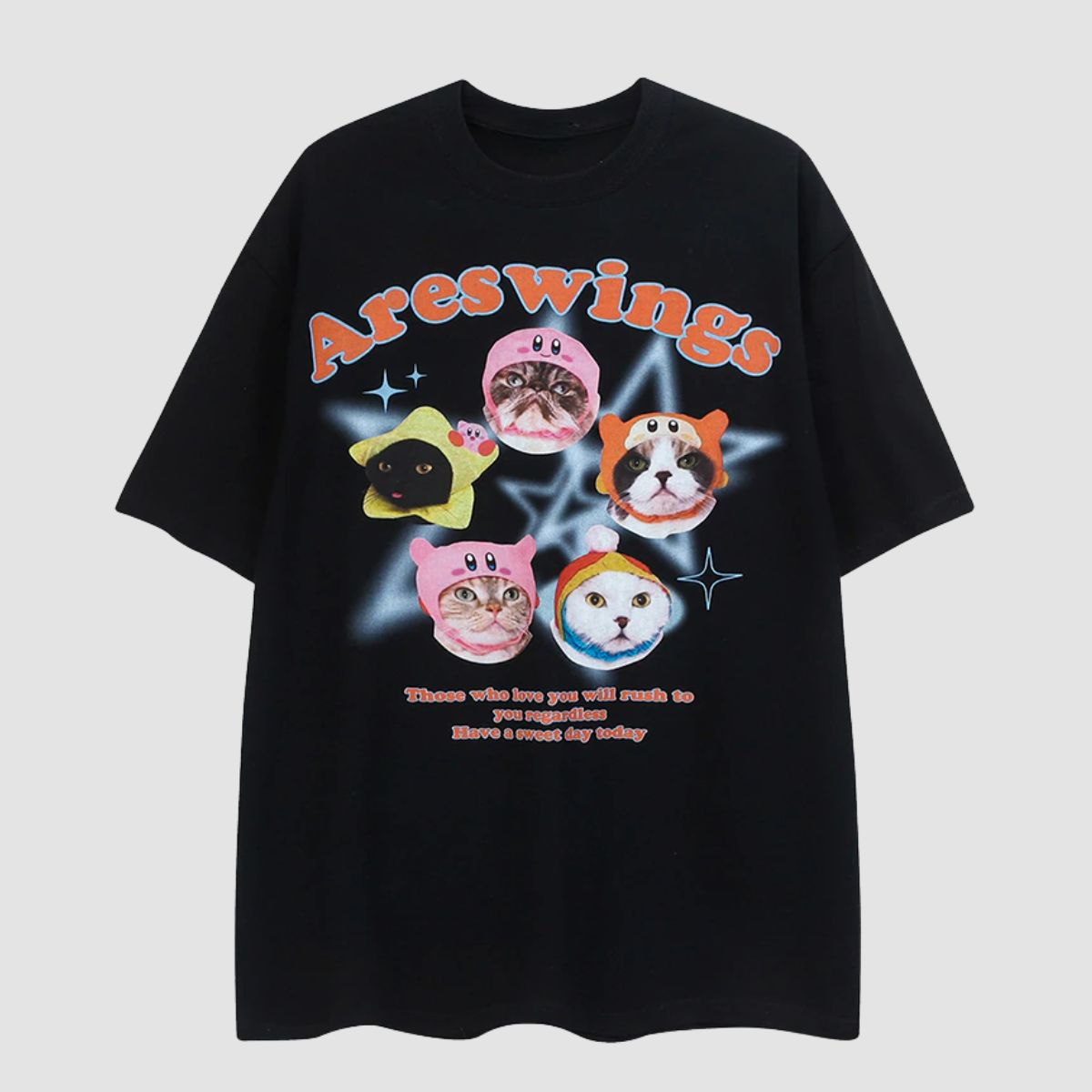 Vintage Cool Cat Oversized T-Shirt