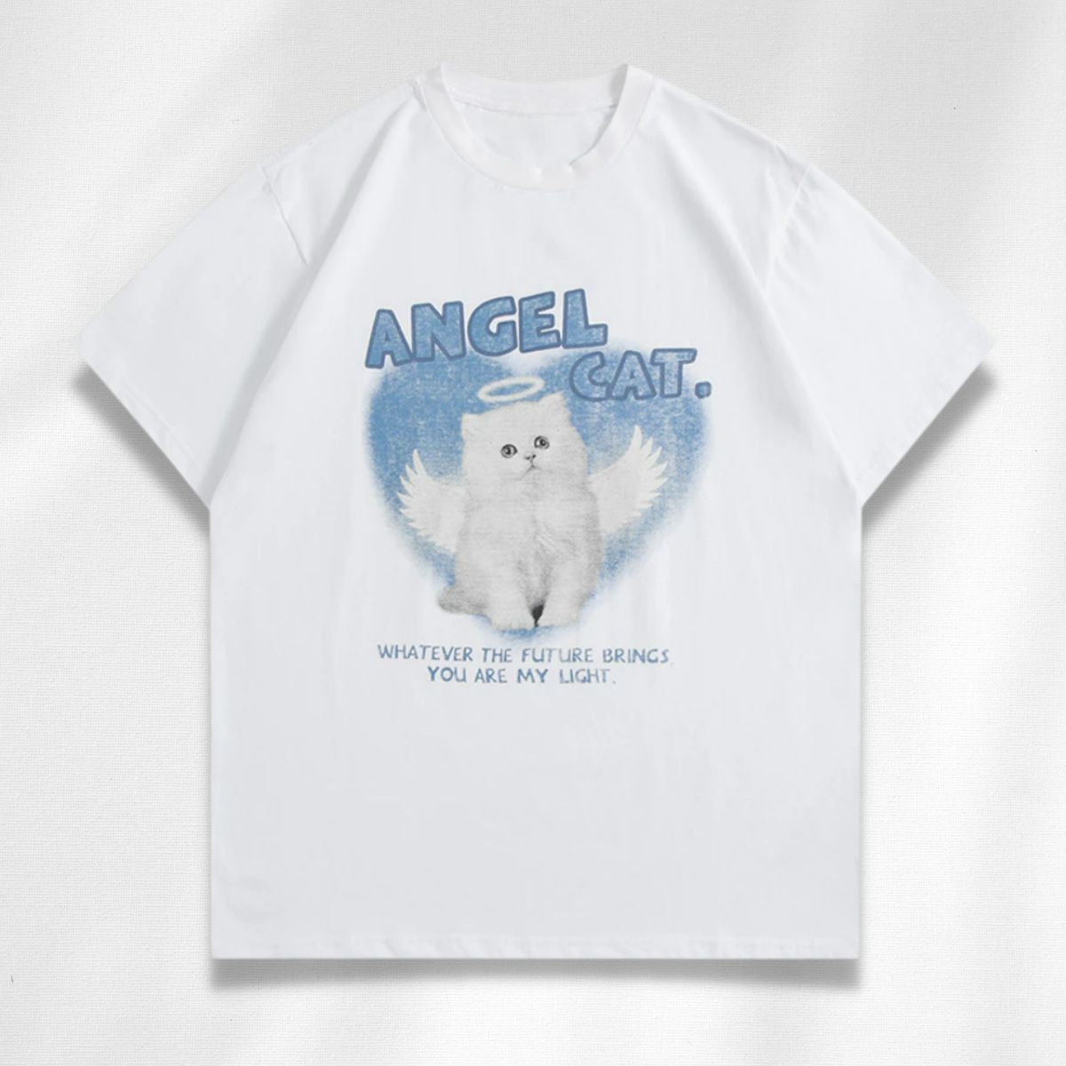 Retro Angel Cat T-Shirt