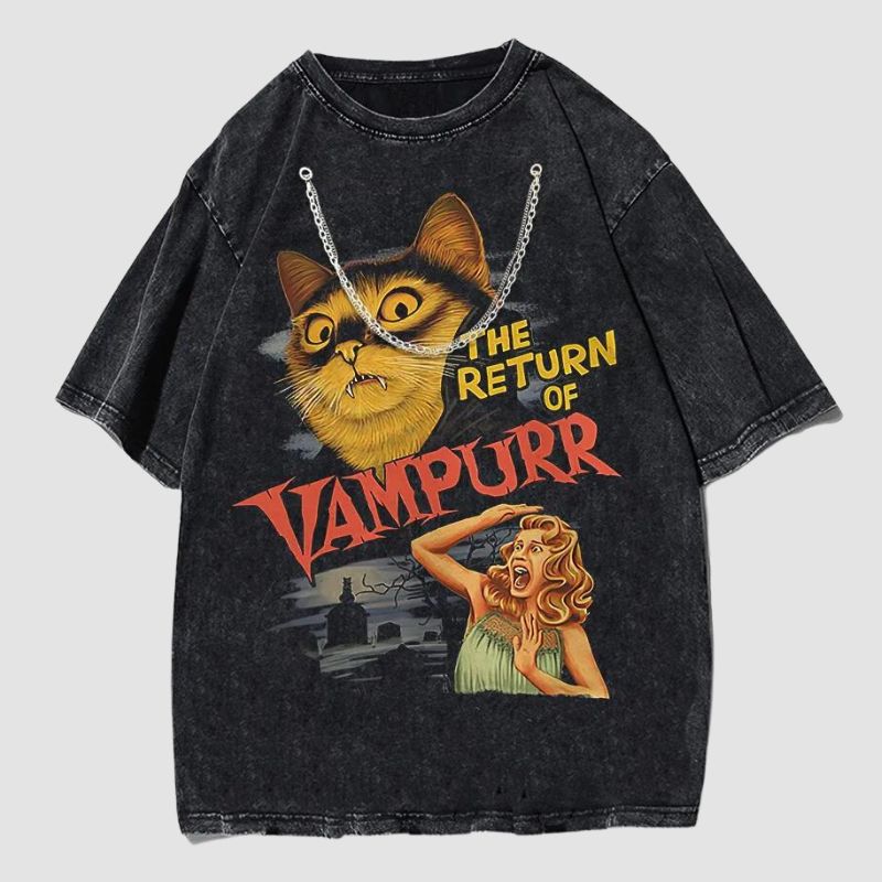 The Return Of Vampurr Oversized T-Shirt