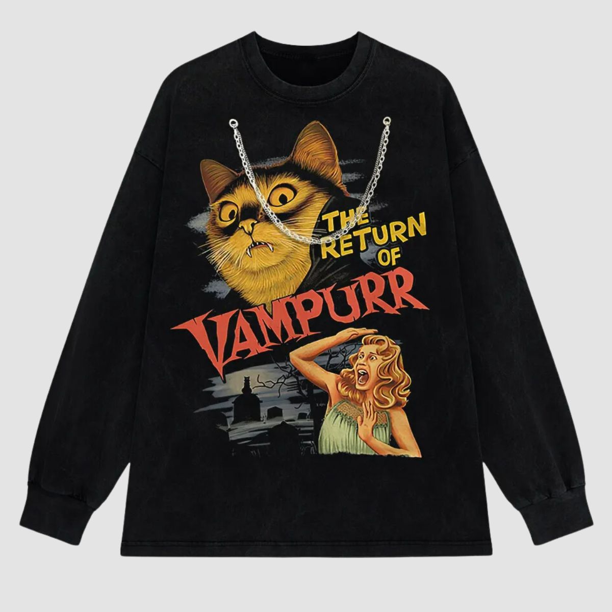 The Return Of Vampurr Long Sleeves Shirt