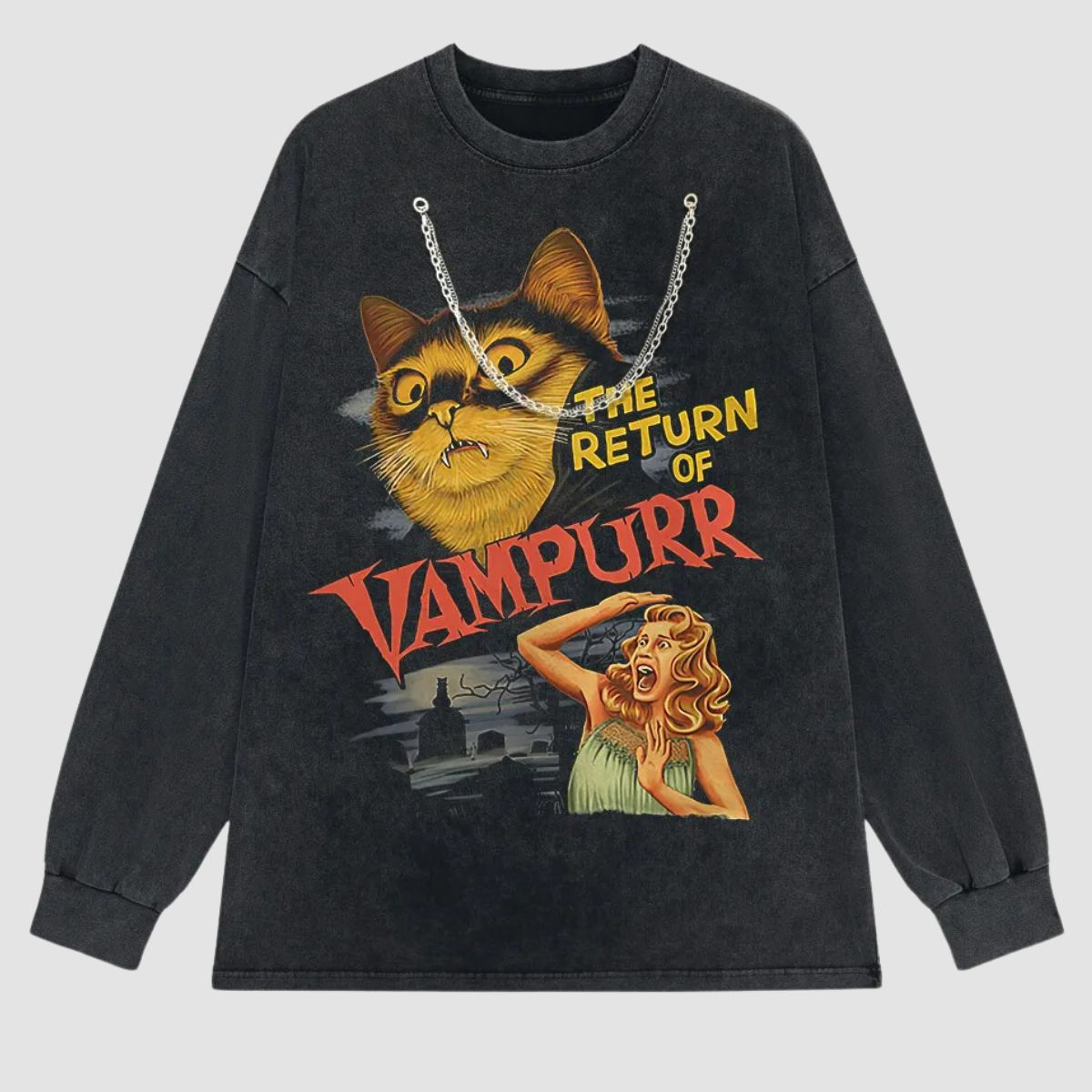 The Return Of Vampurr Long Sleeves Shirt