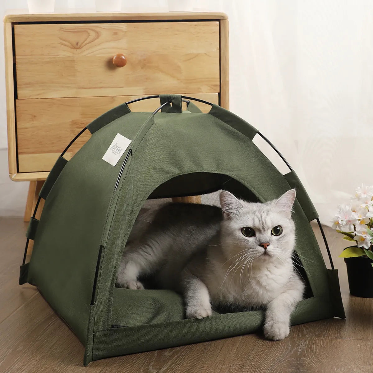 Camping Foldable Cat Tent