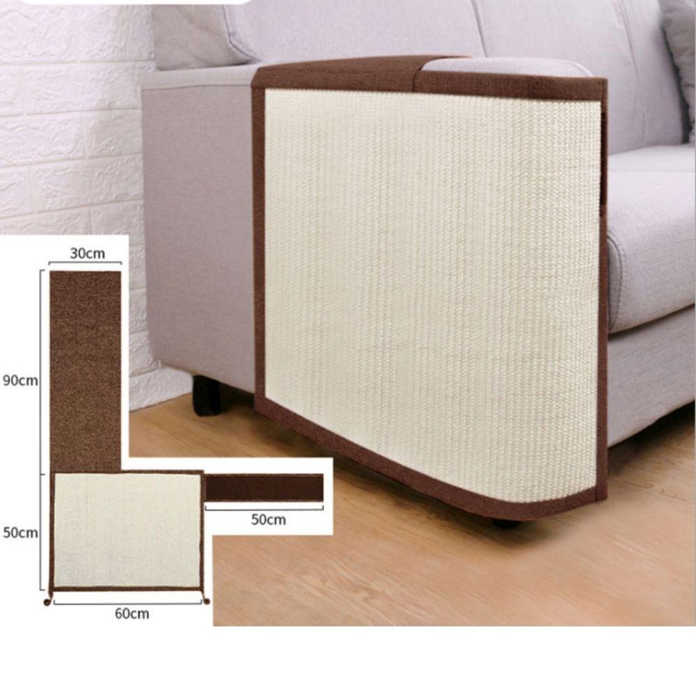 Anti-Cat Scratch Sofa/Furniture Protective Cover - Super Kitty Cats - 44245807-style2-brown-right-china