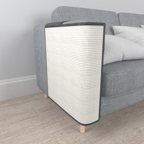 Anti-Cat Scratch Sofa/Furniture Protective Cover - Super Kitty Cats - 44245807-style2darkgray-right-china