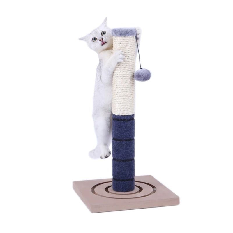 Basic Cat Scratching Post - Super Kitty Cats - 33006031-blue-29-5x29-5x56-united-states