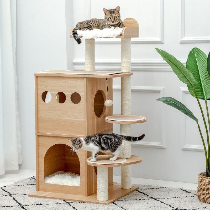 Cat Condo Tree - Super Kitty Cats - 38033716-amt0071bg-xl-united-states