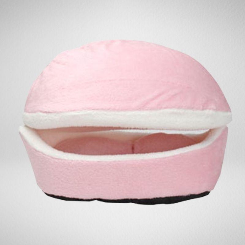 Cat Hamburger Bed - Super Kitty Cats - 14:1063#Pink;5:100014064#S 46x35x26cm