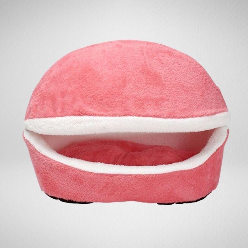 Cat Hamburger Bed - Super Kitty Cats - 14:77940916#Rose;5:100014064#S 46x35x26cm