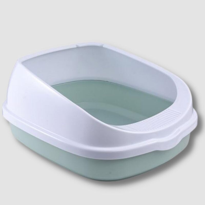 Cat Litter Box with Scoop - Super Kitty Cats - 31546494-blue-s