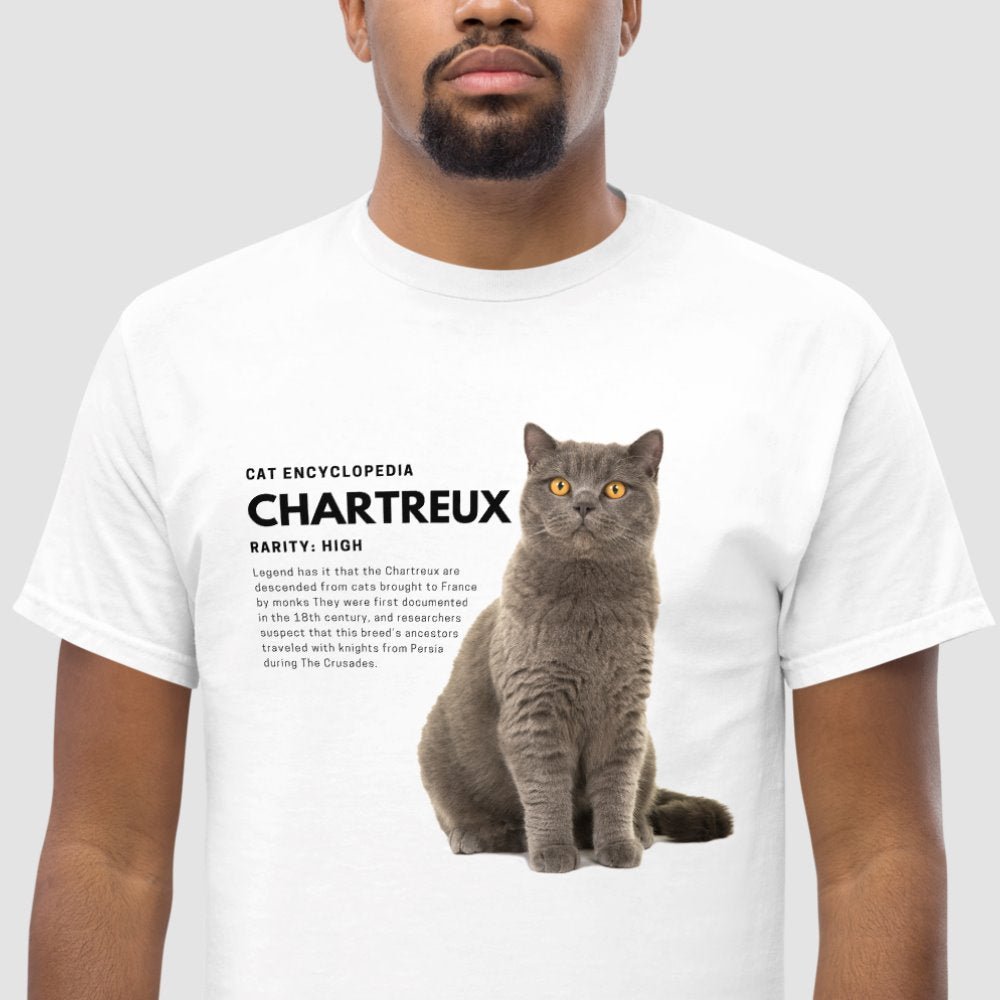 Chartreux Cat Men's T-shirt - Super Kitty Cats - 1537893_4011