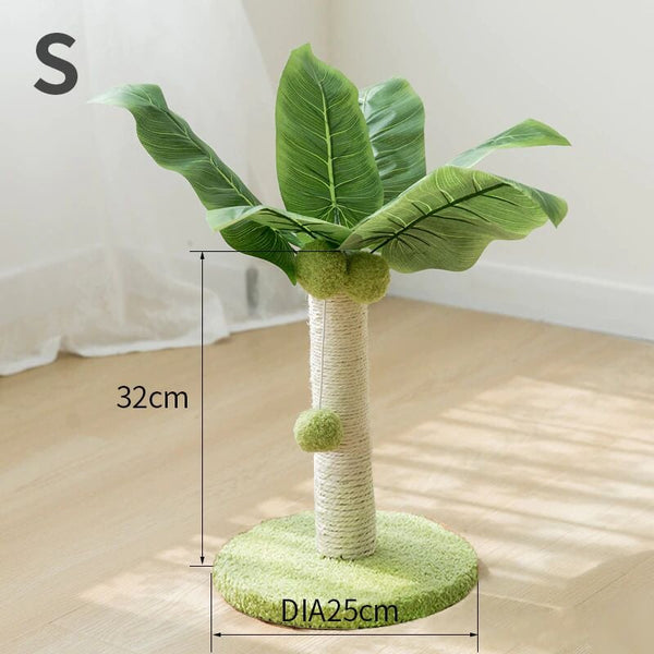 Coconut Tree Cat Scratching Post
