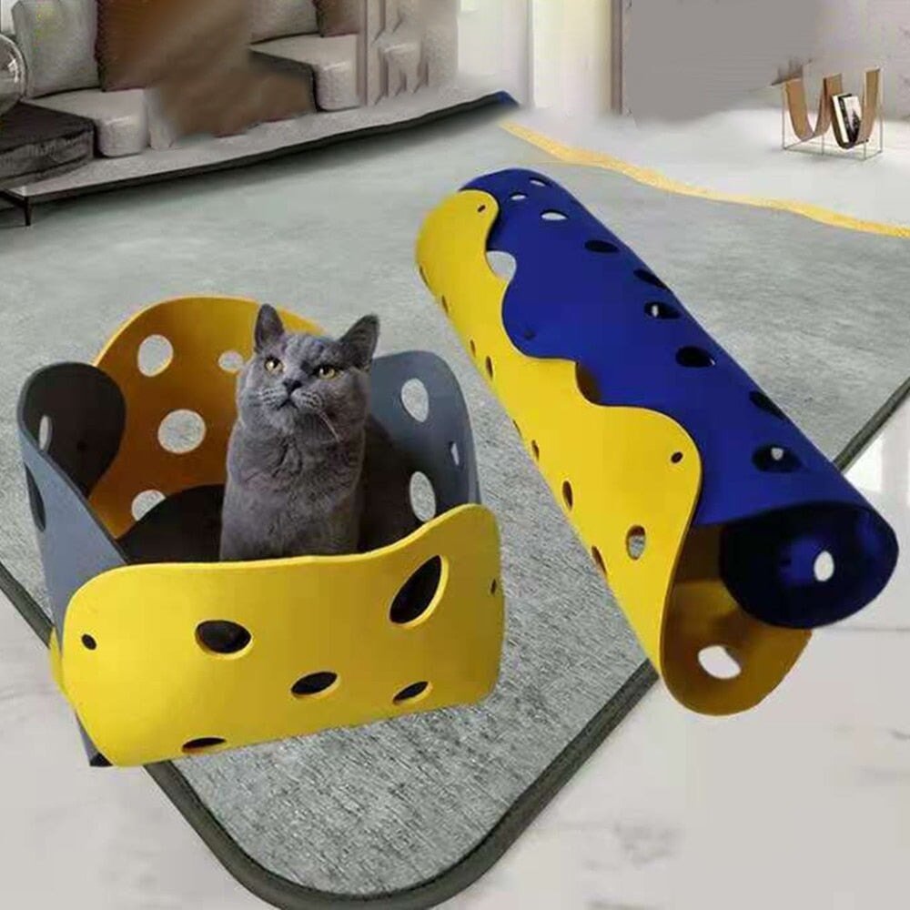 Collapsible Cat Tube Tunnel (Set of 4) - Super Kitty Cats - 1005004517876602-3mm Thick-3-1 PCS DIY Choose