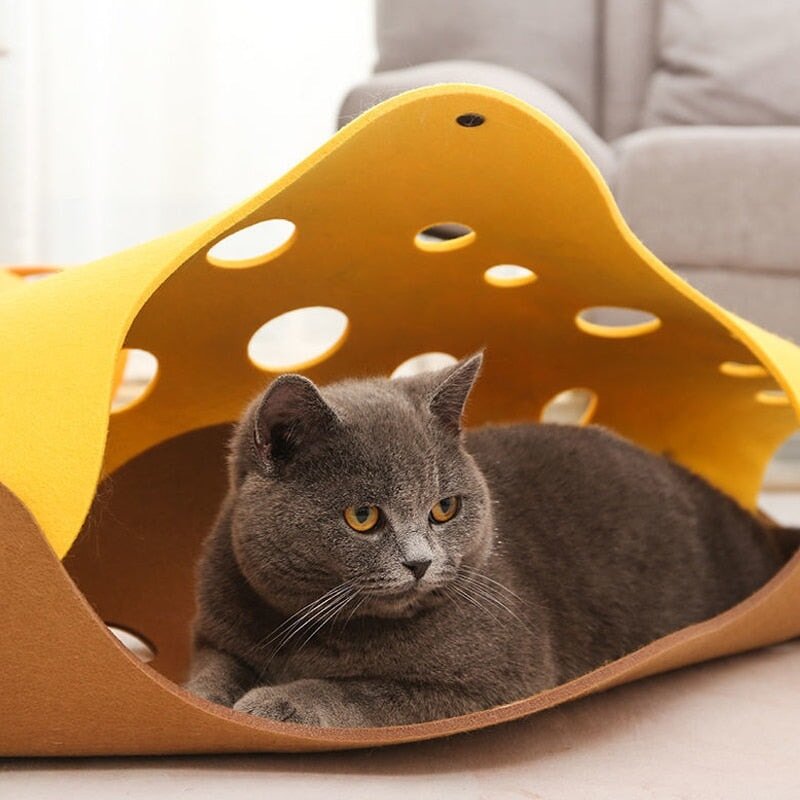 Collapsible Cat Tube Tunnel (Set of 4) - Super Kitty Cats - 1005004517876602-3mm Thick-3-1 PCS DIY Choose