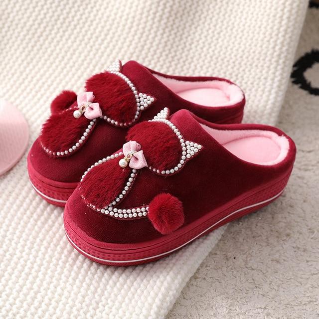 Comfy Cat Bedroom Women's Slippers - Super Kitty Cats - 41236891-4-36